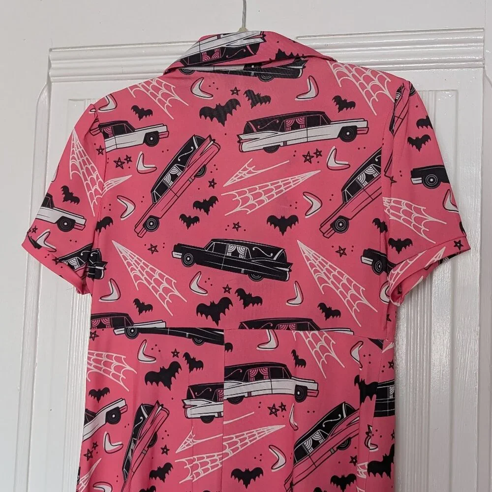 Sourpuss Death Cab Rosie Dress Size L - Picture 6 of 11